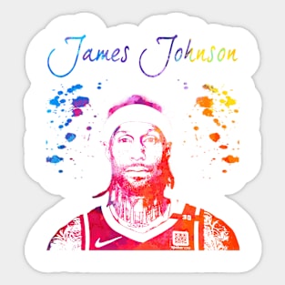 James Johnson Sticker